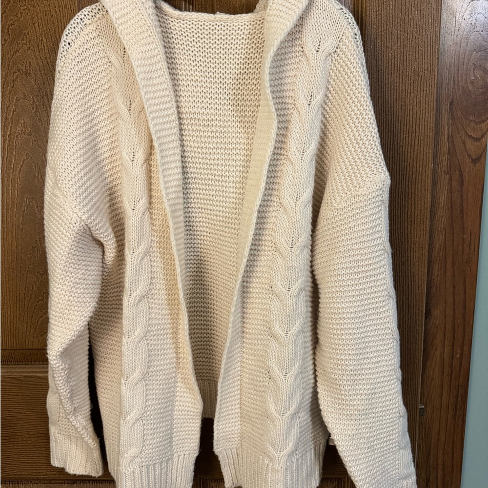 Cozy Cream Cable Knit Boutique Sweater